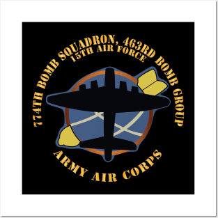 774th Bomb Squadron, 463rd Bomb Group - 15th AF V2 X 300 Posters and Art